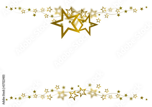 Sternrahmen Gold