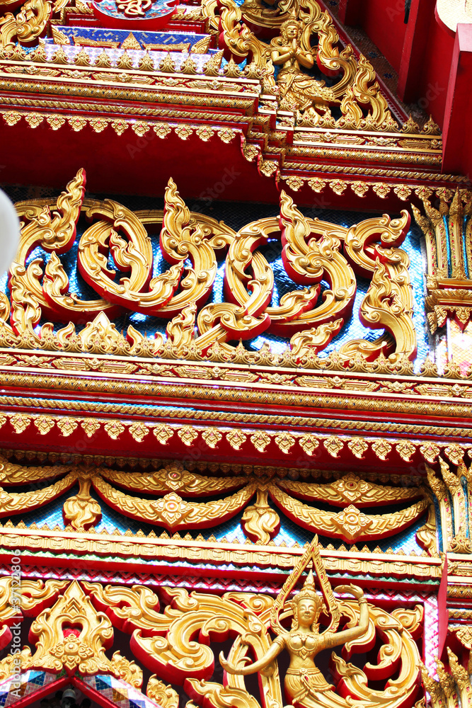 Wat Seekan, Bangkok, Thailand. Wat Seekan, Bangkok, Thailand.
