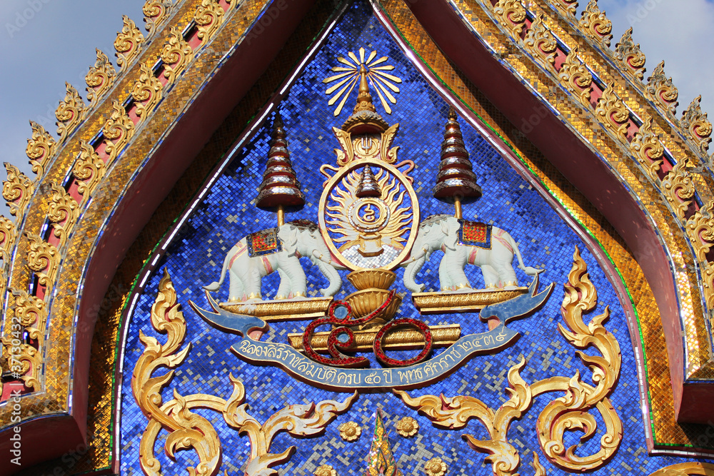 Buddhist temple, Thailand.