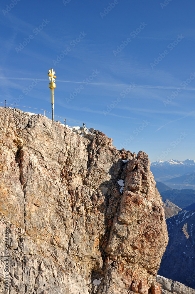 Fototapeta premium Zugspitzgipfel