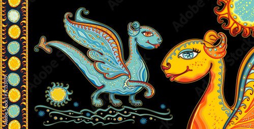 Dragons, the sea and the sun