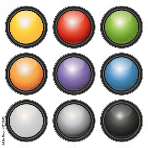 vector buttonset