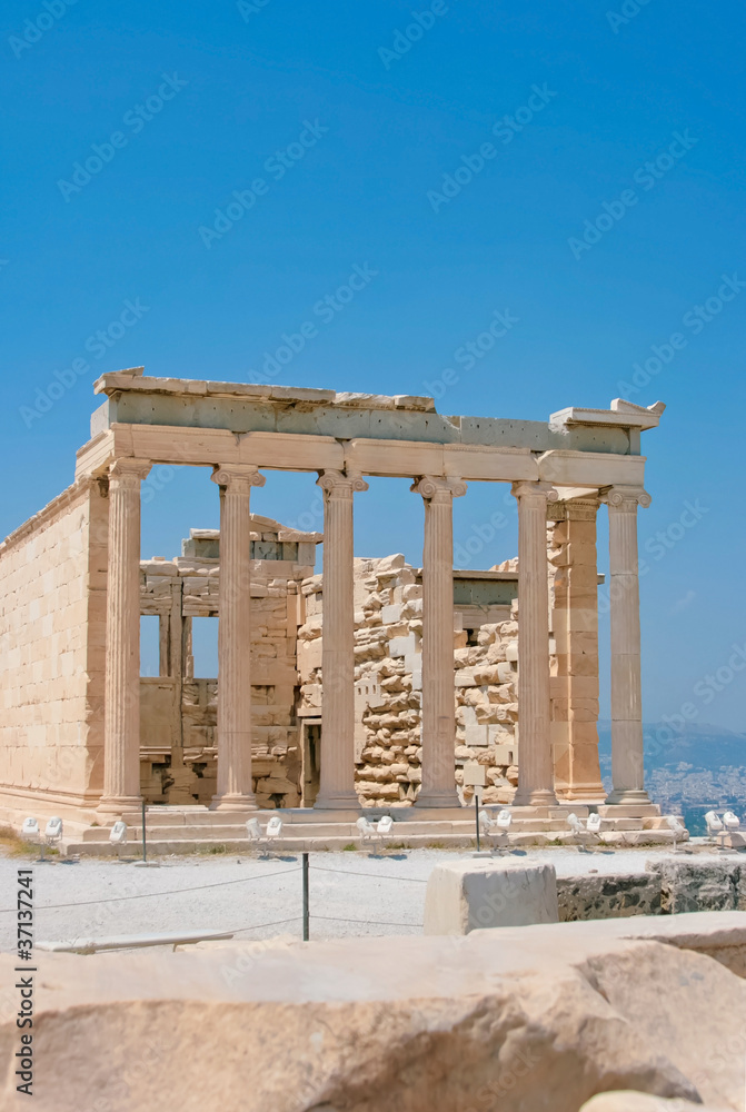 Famous Acropolis in Athens, Greece