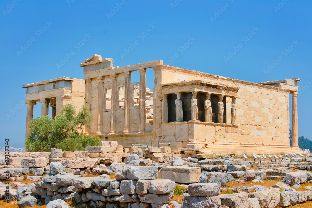 Caryatids in Erechtheum, Acropolis