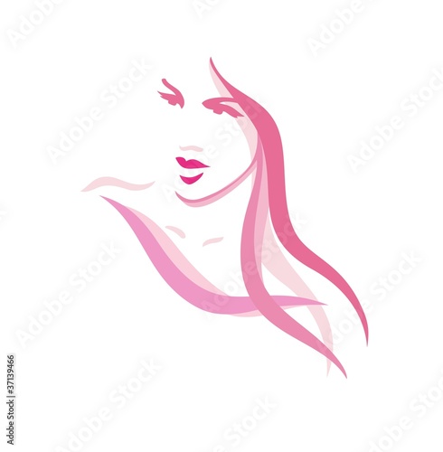 Pink woman