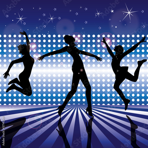 Performance girls vector