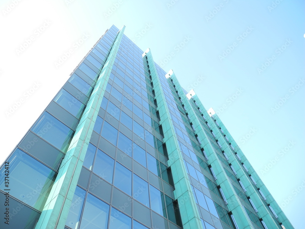 Naklejka premium Hochhaus in Frankfurt