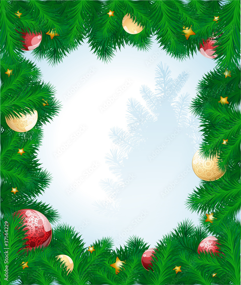 Christmas frame Christmas frame