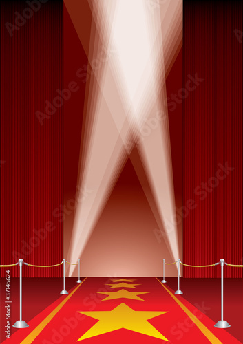 red carpet wide