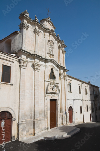 Church of Carmine. Monte Sant'Angelo. Puglia. Italy.