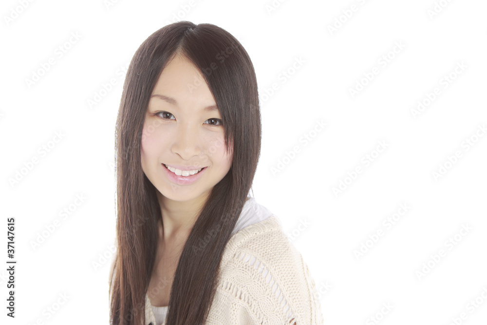 Pretty smiling girl Pretty smiling girl