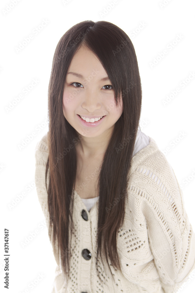 Pretty smiling girl Pretty smiling girl