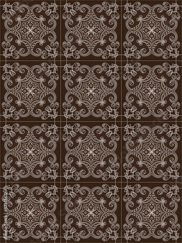 carrelage motif ancien