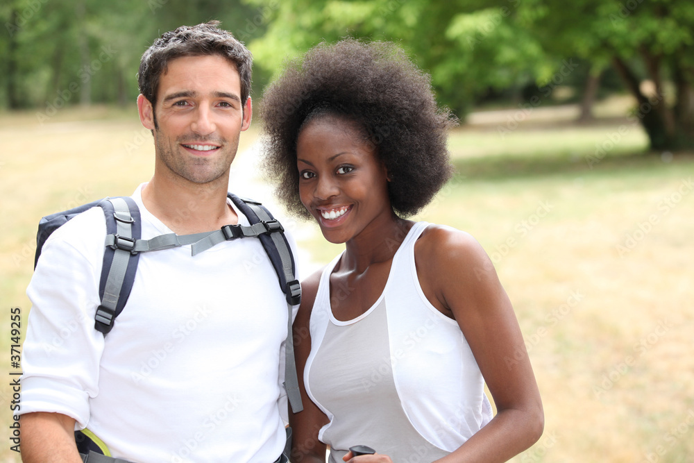 couple on a hike couple on a hike