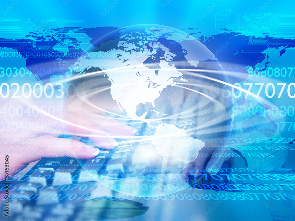 Global financial color charts and graphs Global financial color charts and graphs