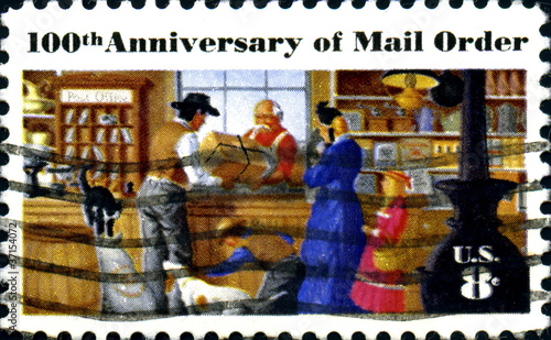 100 th Anniversary of Mail Order. US Postage.