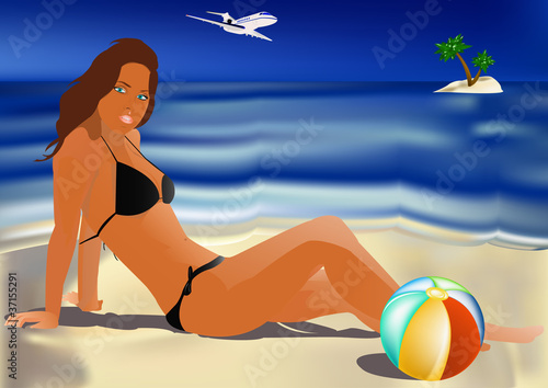 Resorts of tropical islands