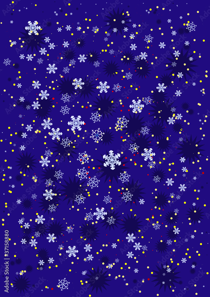 Christmas background - vector
