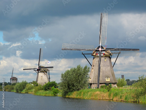 Windmills at Kinderdijk, UNESCO World Heritage Site