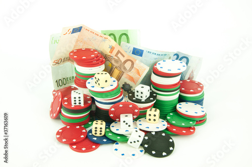 Casino tokens for roulette