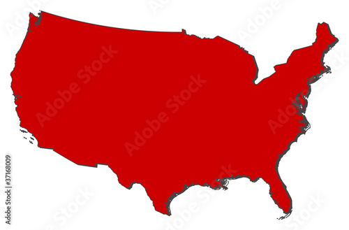 Map of the United States
