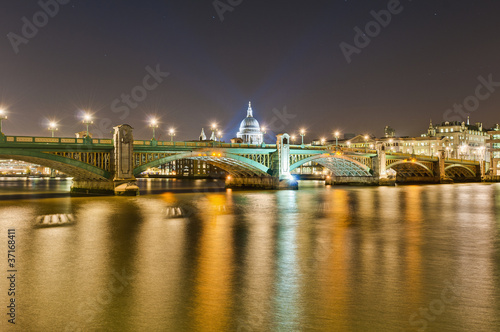 Blackfriars Bridge at London, England