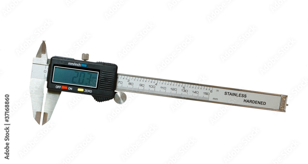 The digital caliper The digital caliper