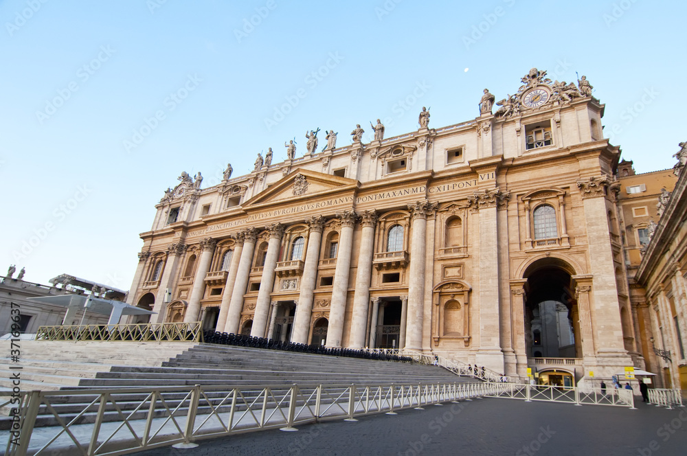 Basilica de San Pedro en el Vaticano,Roma