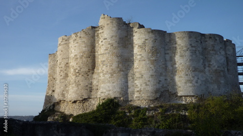 Photos Château Gaillard Murs restaurés