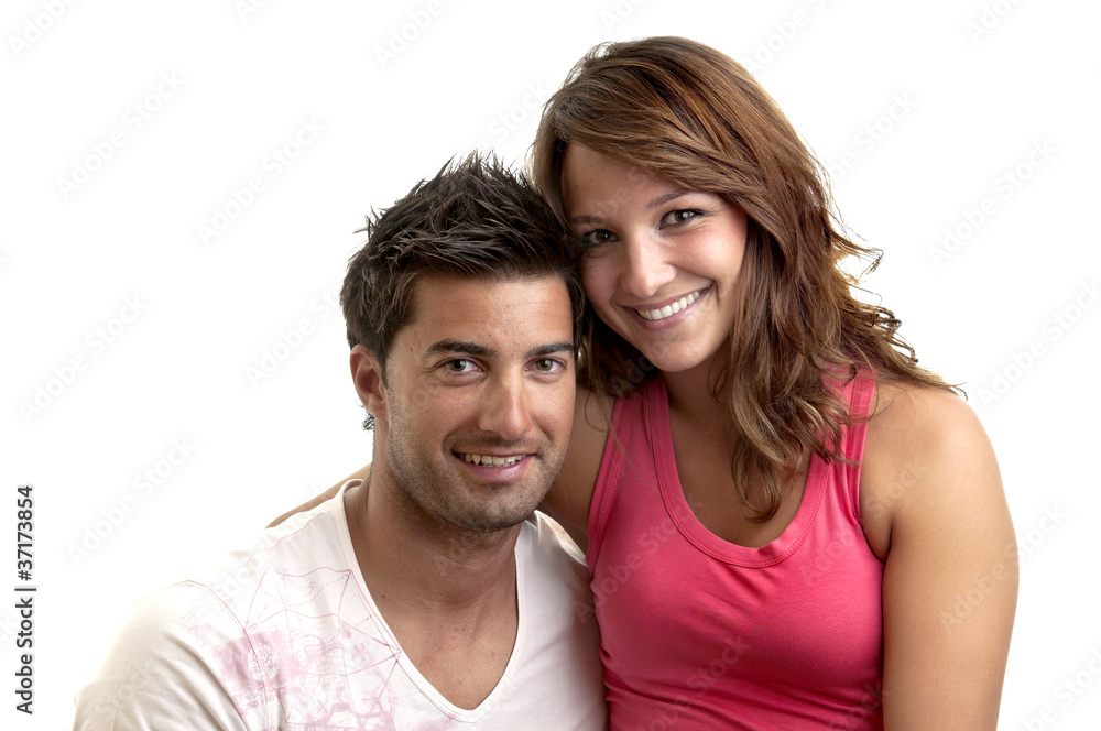 Beautiful young couple Beautiful young couple