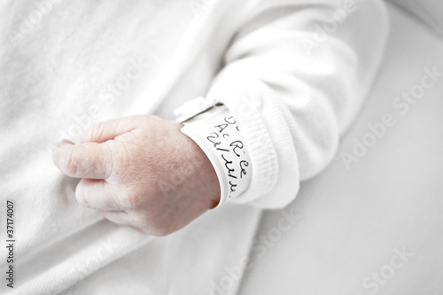 bracelet de naissance photo