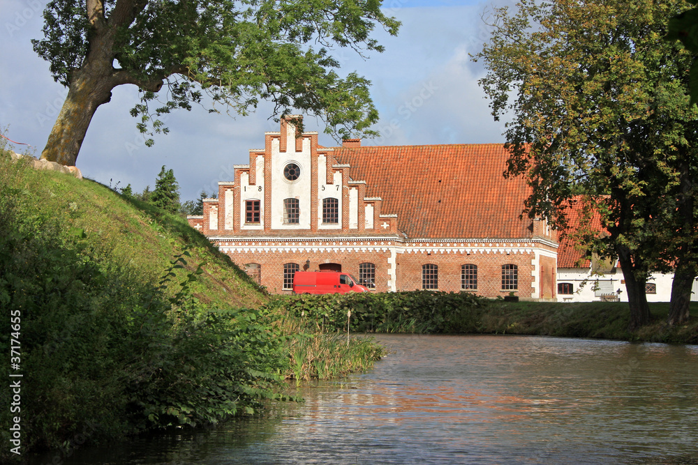 Castle Dragsholm outbuilding, Denmark Castle Dragsholm outbuilding, Denmark