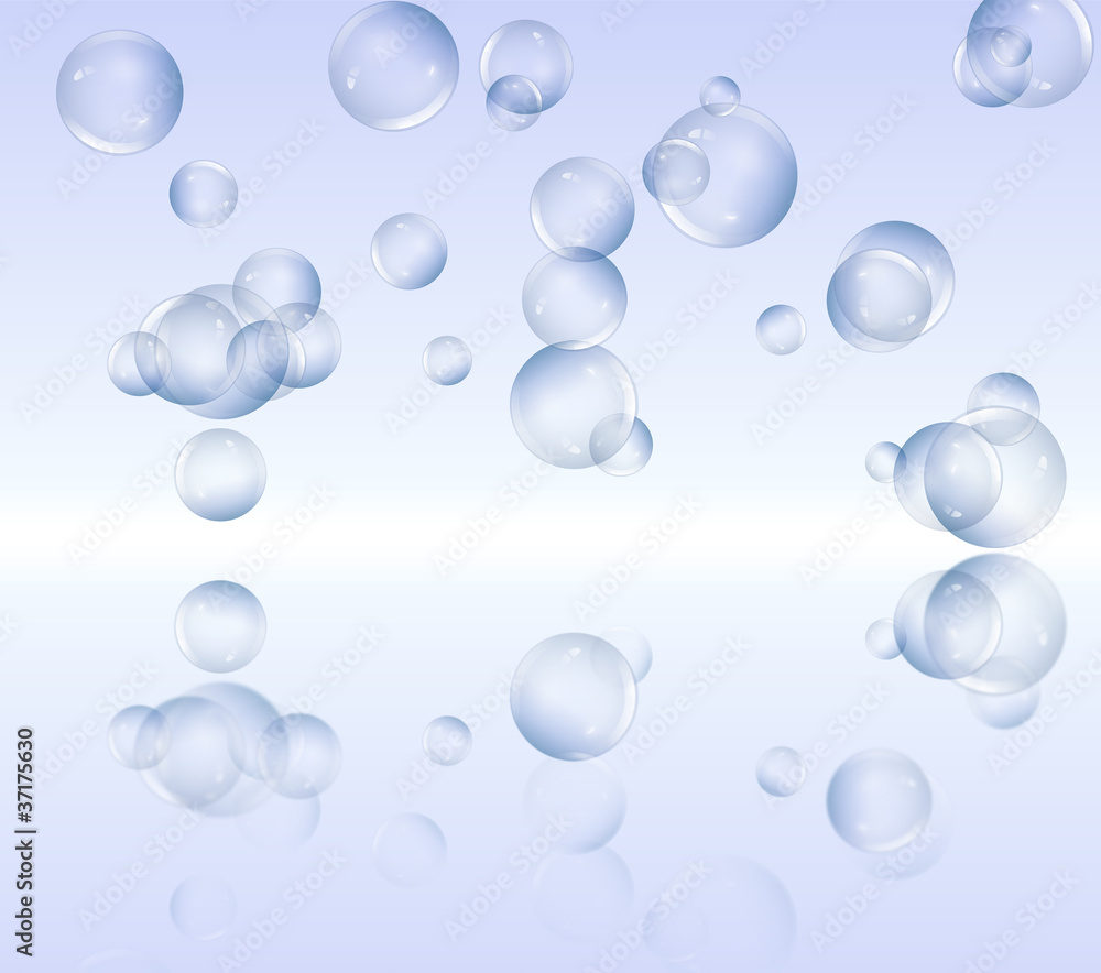 Bubble illusion.