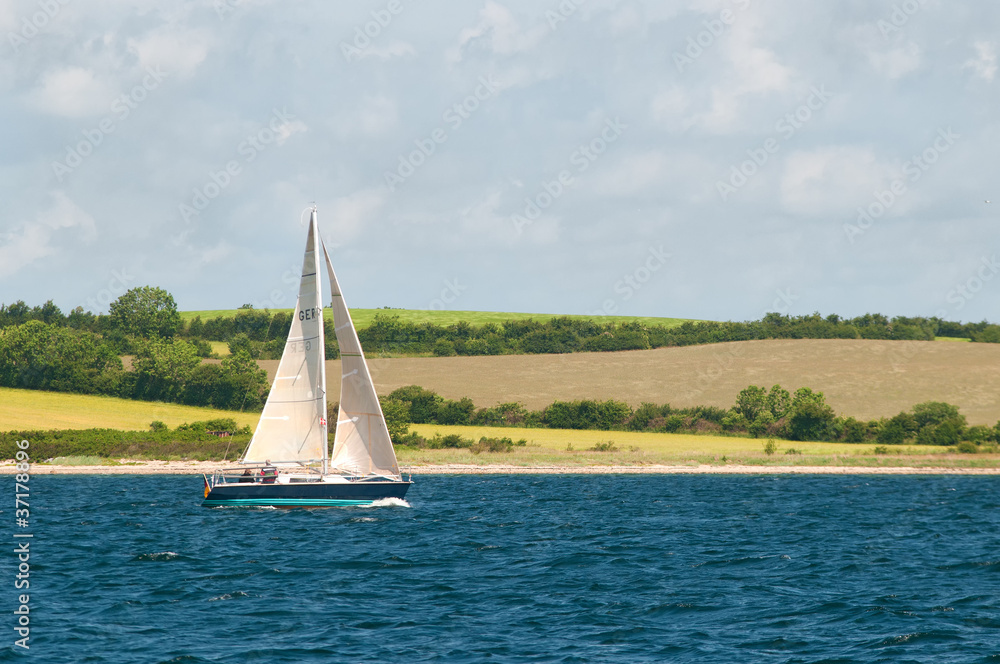 Obraz premium Segeln in Dänemark