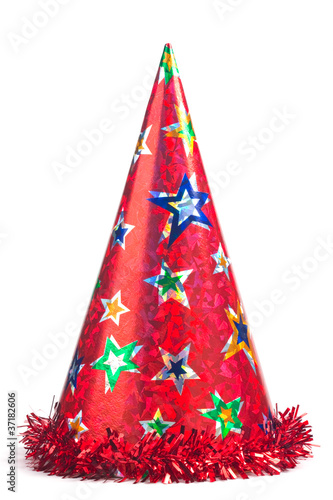 Red party hat