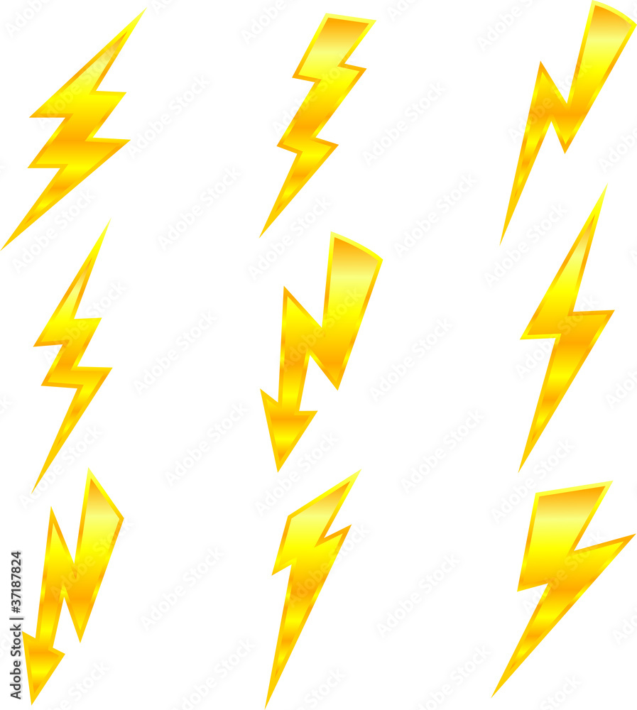 goldene Blitze goldene Blitze