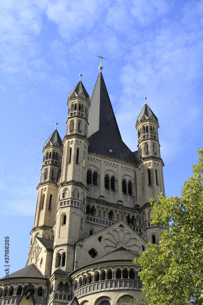 Groß Sankt Martin Kirche in Köln