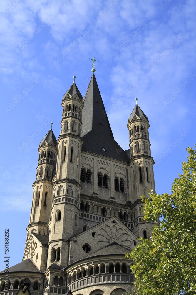 Groß Sankt Martin Kirche in Köln Groß Sankt Martin Kirche in Köln