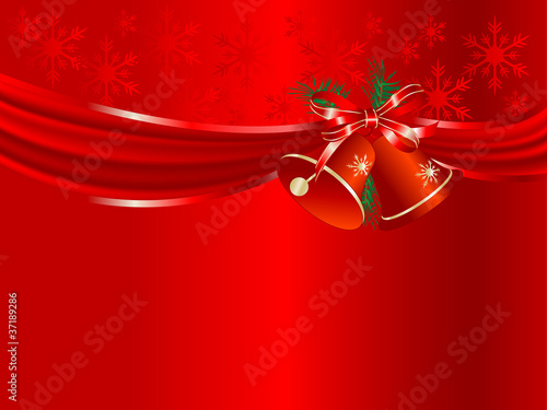 Red curtain