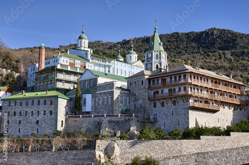 St Pantaleon monastery at Mt Athos
