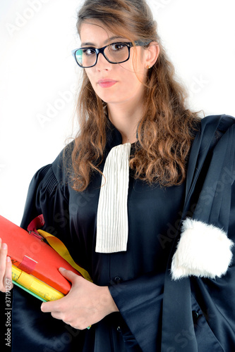 Vocation - Jeune avocate - Fac de droit photo