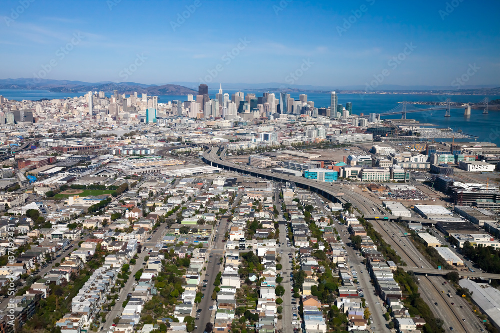 Obraz premium San Francisco Downtown