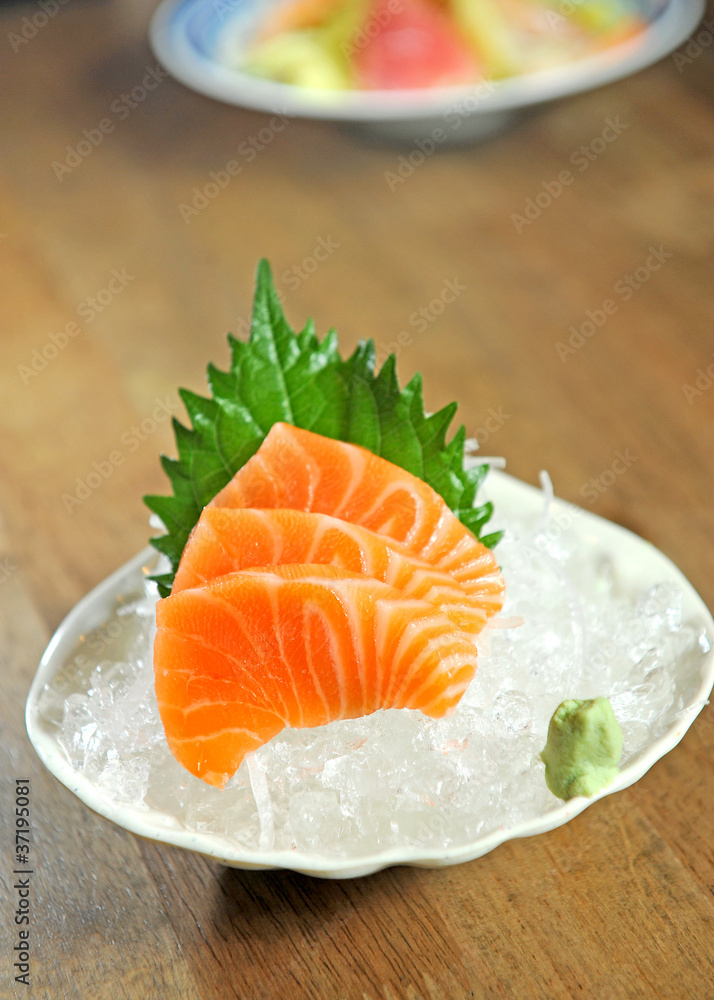 salmon Sashimi salmon Sashimi