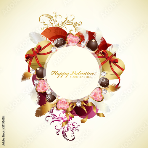 valentine frame