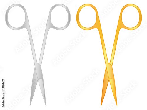 Scissors hairdresser set