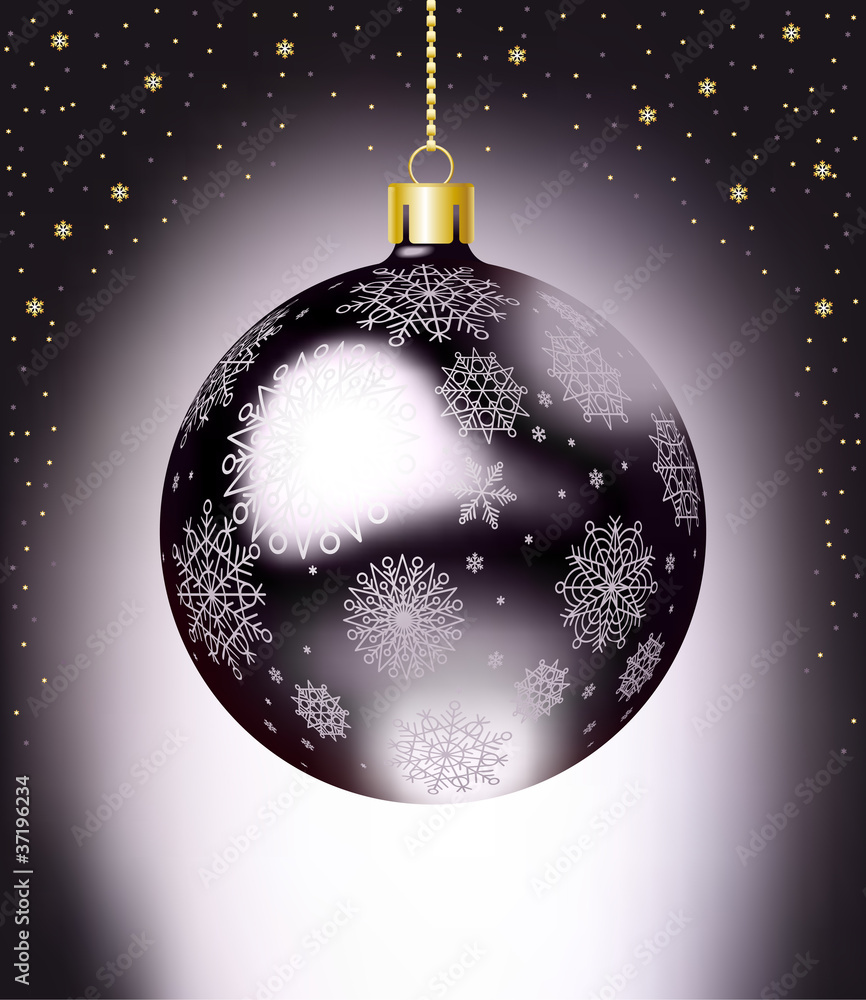 ball new year black ball new year black