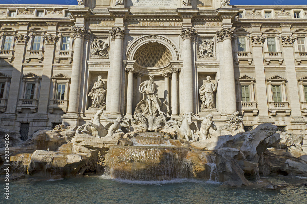 Roma, fontana di Trevi