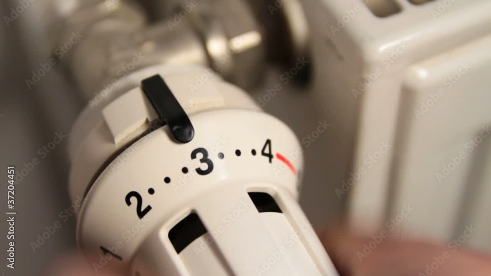 Thermostat an Heizung