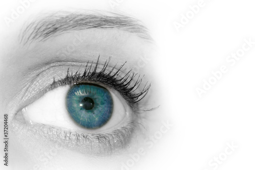 Abstract Blue Eye