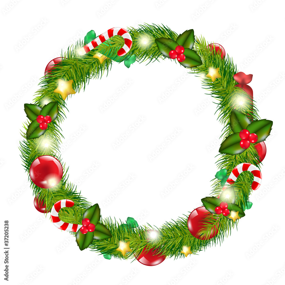 Merry Christmas Wreath Merry Christmas Wreath